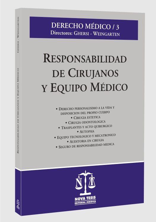 Responsabilidad de cirujanos y equipo mdico